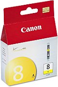 CLI-8 Y YELLOW INK CARTRIDGE/F/ IP4200/ 5200/ 6600D_1