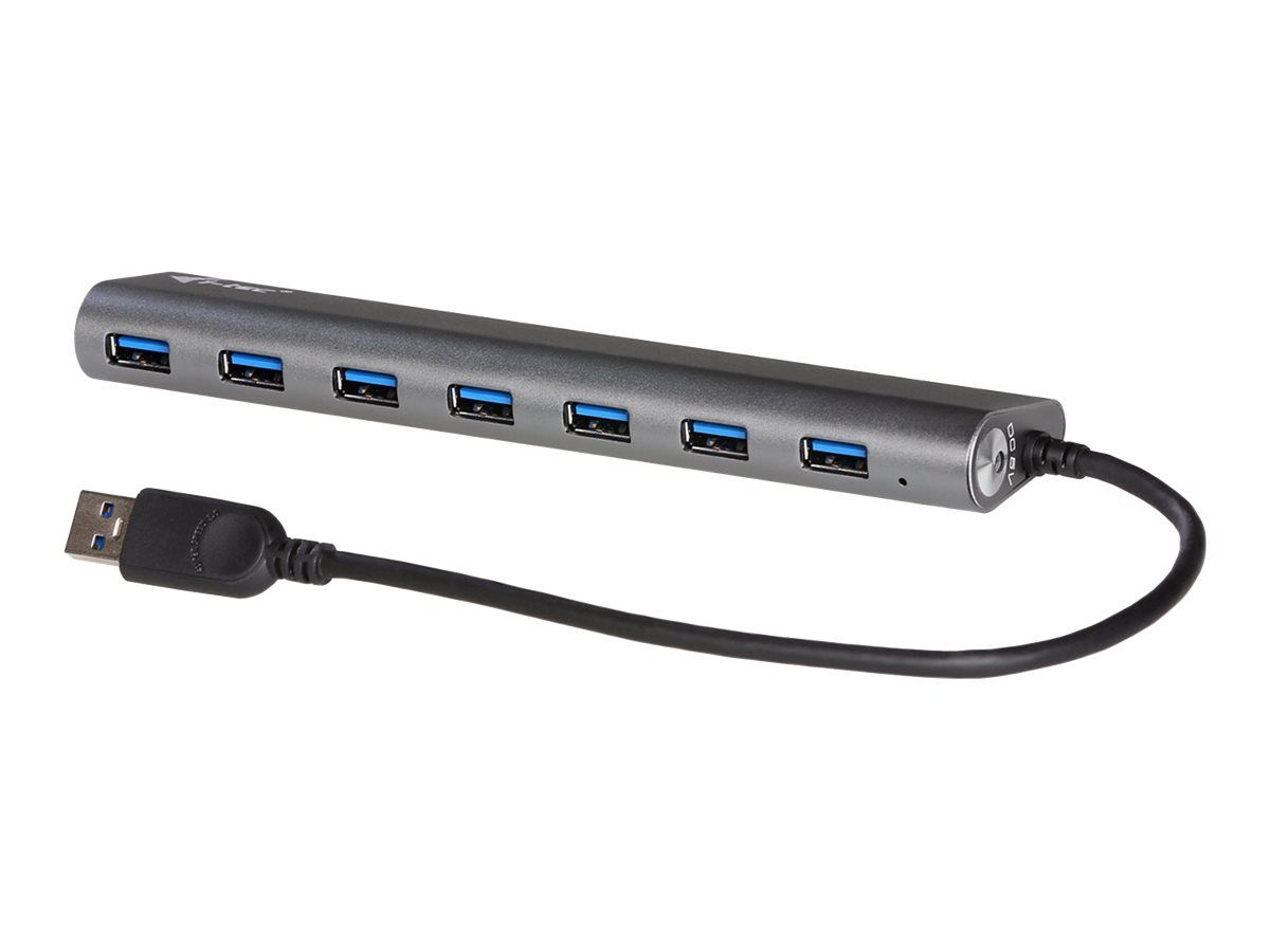 I-TEC USB 3.0 7-PORT HUB ALU./ACTIVE USB 2.0/1.1 COMP. 5GBPS_1