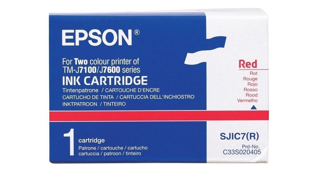 Epson SJIC7(R) Ink cartridge for TM-J7100 (Red)_1