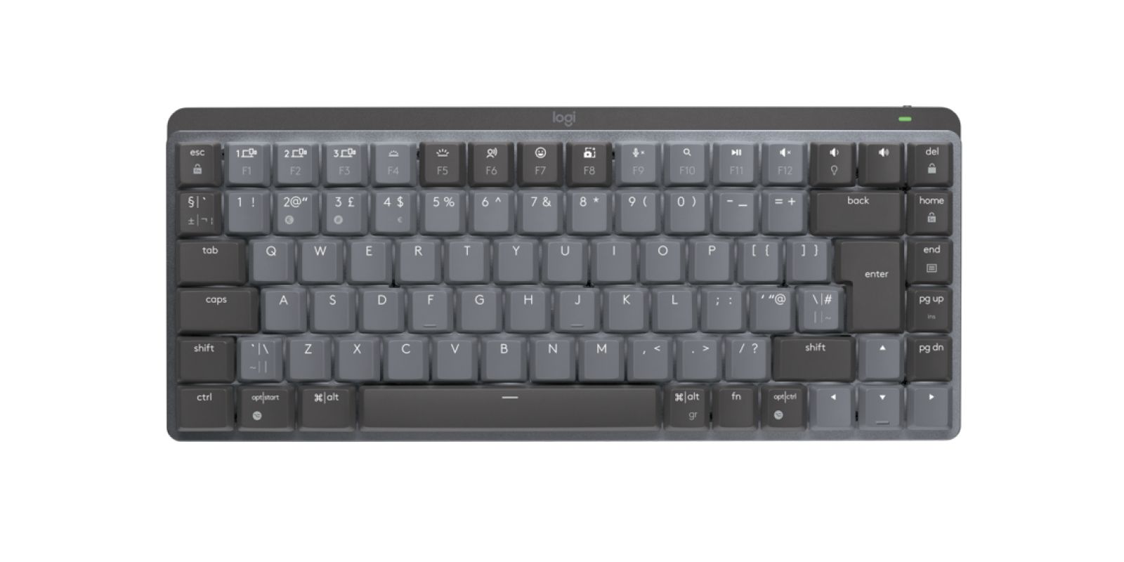MX MECH. MINI WRLS ILLUM. KEYB/- GRAPHITE - UK - EMEA TACTILE_1