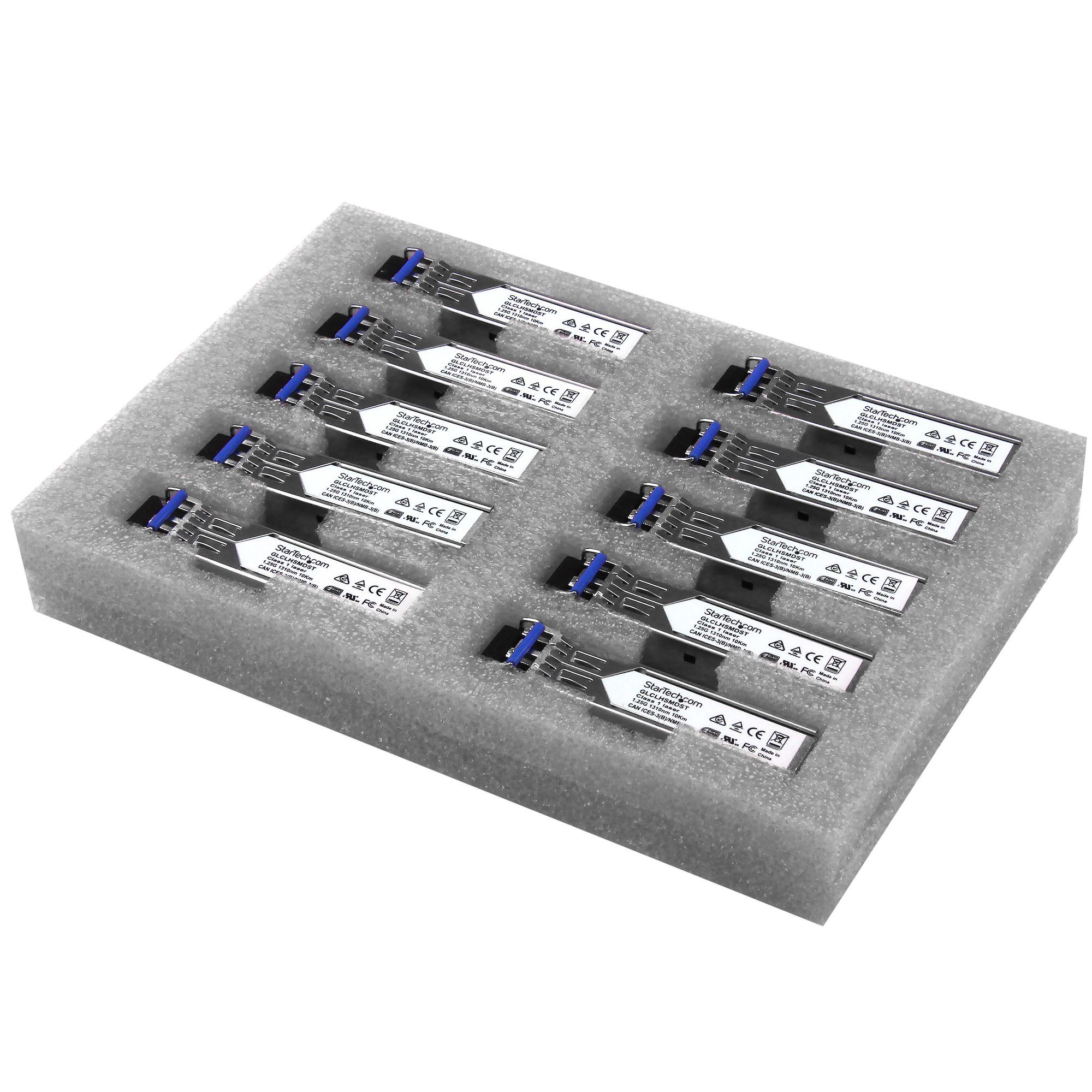 GIGABIT FIBER SFP - 10 PACK/IN_1