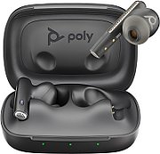 Poly Voyager Free 60 UC M Carbon Black Earbuds +BT700 USB-C Adapter +Basic Charge Case_5