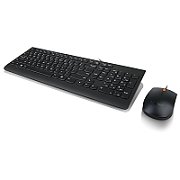 Lenovo 300 USB Combo Keyboard & Mouse, Senzor mouse: Optic, Rezolutie (dpi): 1600 dpi, Tipul conexiunii: USB, Lungime/Tip cablu: 1.80m, Culoare: Negru, Dimensiune: Mouse - 34 mm (1,33 inchi), tastatură - 20 mm x Mouse - 63 mm (2,44 inchi), tastatură - 424 mm x Mouse - 111 mm (4,37 inchi), tastatură_1