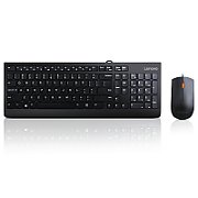 Lenovo 300 USB Combo Keyboard & Mouse, Senzor mouse: Optic, Rezolutie (dpi): 1600 dpi, Tipul conexiunii: USB, Lungime/Tip cablu: 1.80m, Culoare: Negru, Dimensiune: Mouse - 34 mm (1,33 inchi), tastatură - 20 mm x Mouse - 63 mm (2,44 inchi), tastatură - 424 mm x Mouse - 111 mm (4,37 inchi), tastatură_8