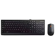 Lenovo 300 USB Combo Keyboard & Mouse, Senzor mouse: Optic, Rezolutie (dpi): 1600 dpi, Tipul conexiunii: USB, Lungime/Tip cablu: 1.80m, Culoare: Negru, Dimensiune: Mouse - 34 mm (1,33 inchi), tastatură - 20 mm x Mouse - 63 mm (2,44 inchi), tastatură - 424 mm x Mouse - 111 mm (4,37 inchi), tastatură_9
