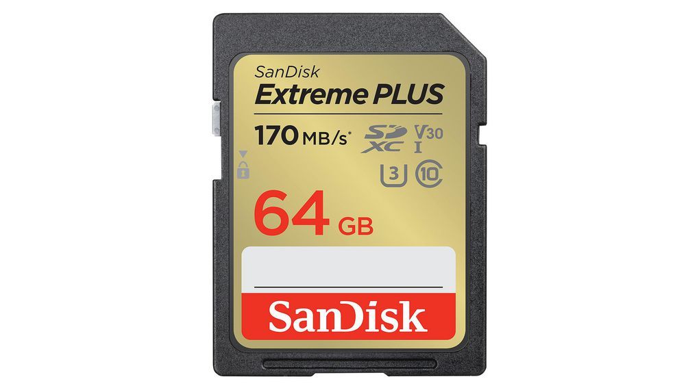 EXTREME PLUS 64GB SDXC MEMORY/CARD 170MB/S 80MB/S UHS-I CL. 10_1