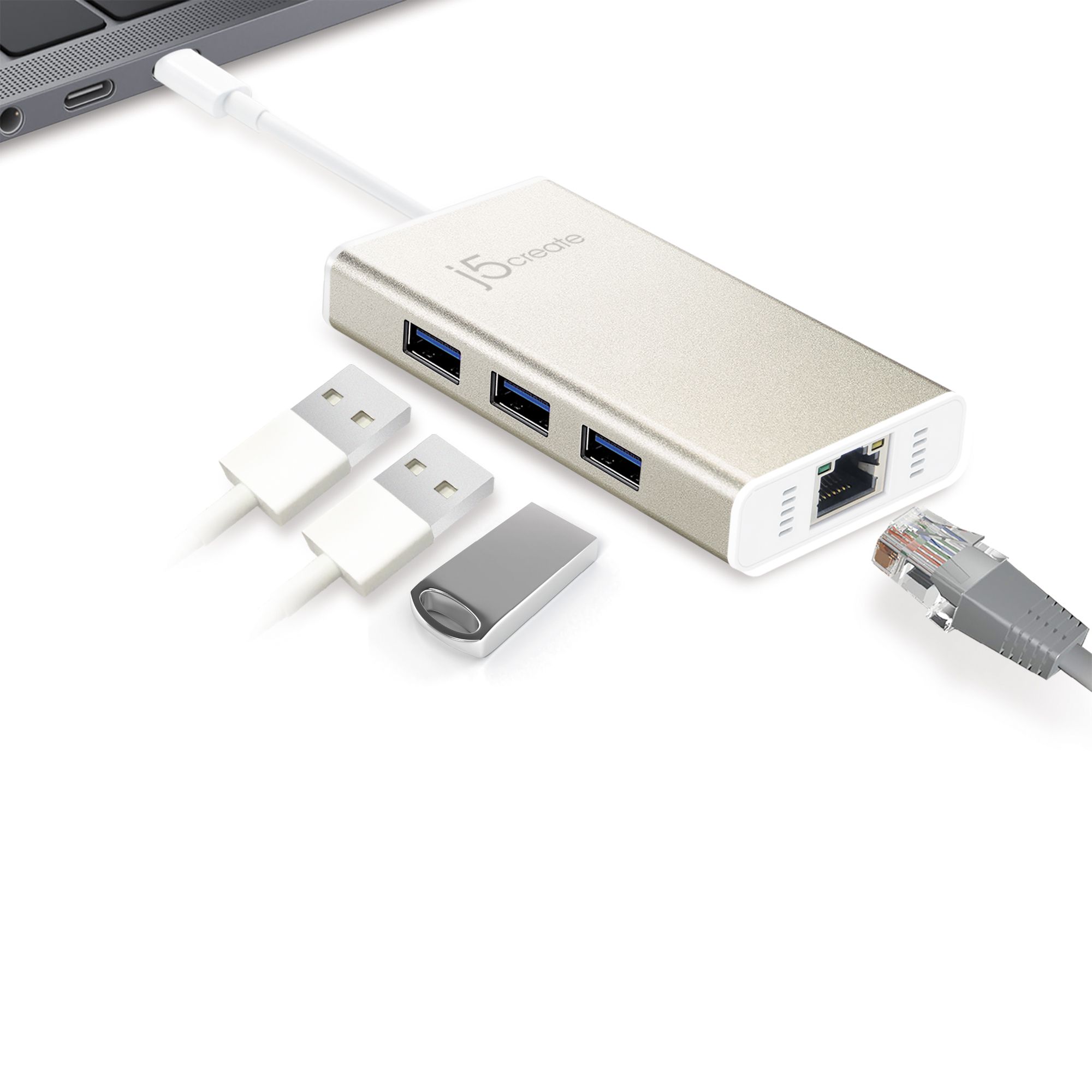 USB-C MULTI-ADAPTER GIGABIT/ETHERNET / USB 3.1 HUB_15