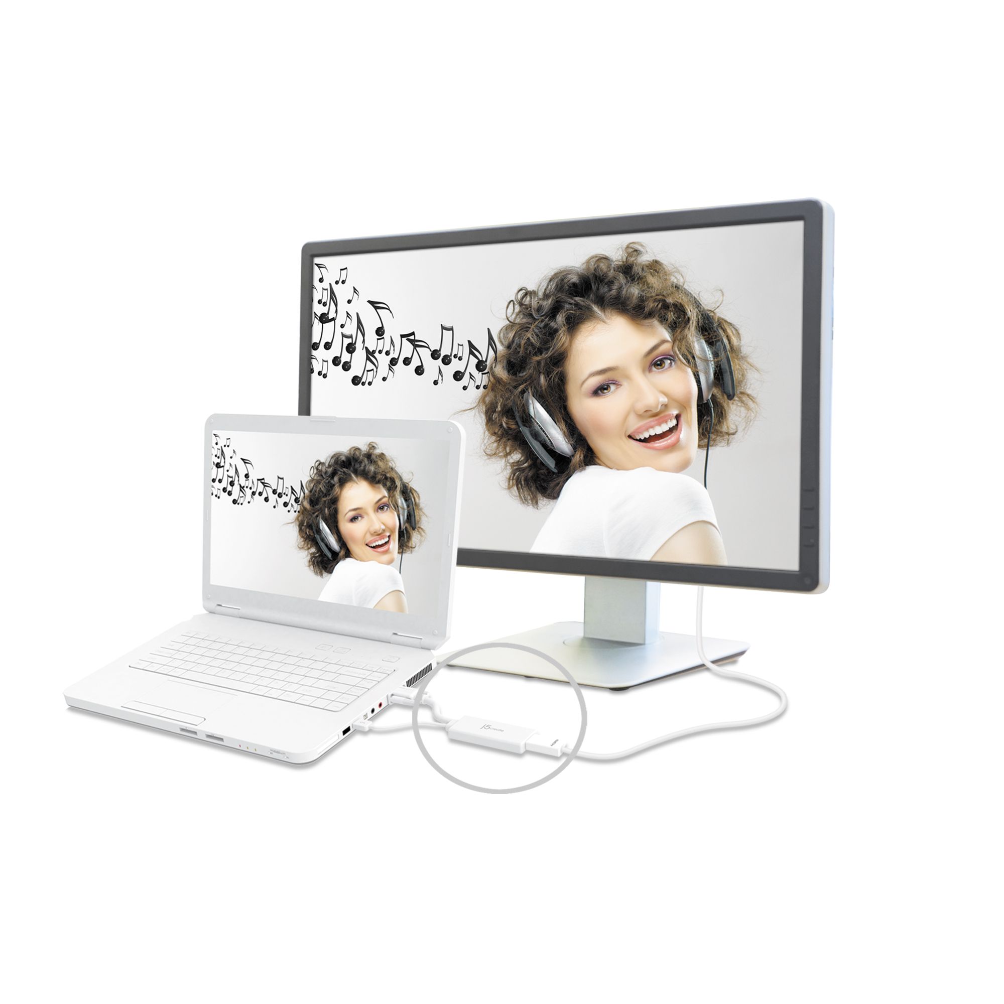 VGA TO HDMI VIDEO AUDIO ADAPTER/_4