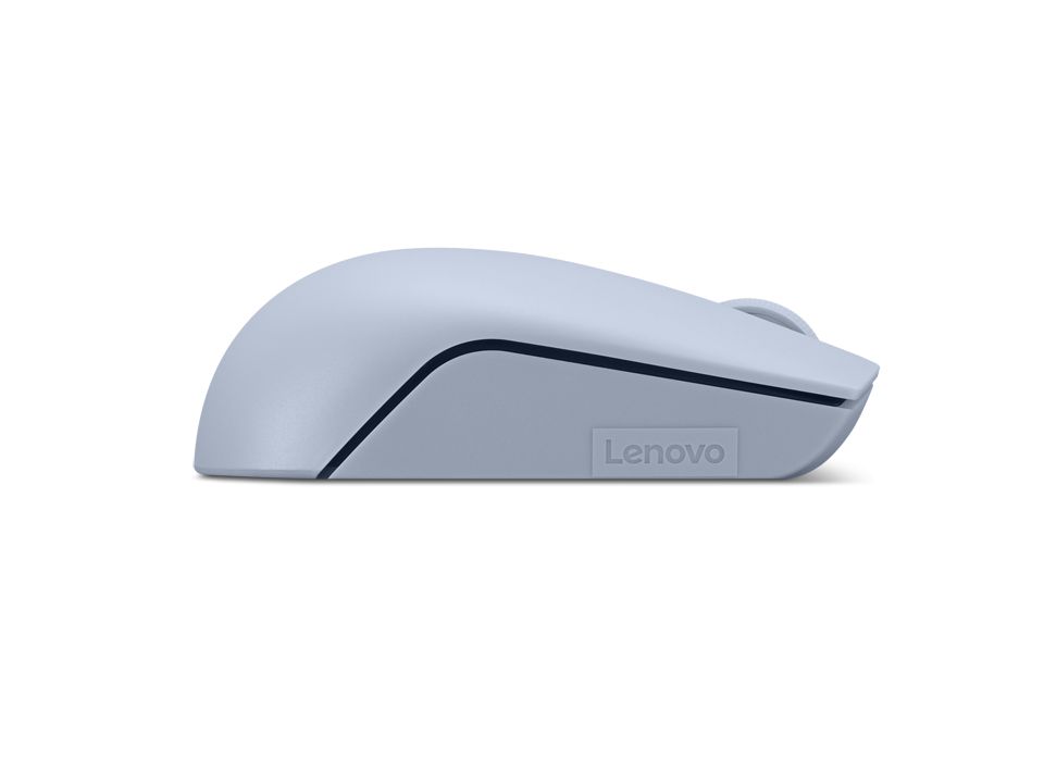 Lenovo 300 Wireless Compact Mouse Frost Blue, Tip: Standard, Rezolutie (dpi): 1000 dpi, Butoane/rotite, 3, Interfata mouse/ Tehnologie: Wireless, Interfata receiver, dongle USB 2.4GHz, Culoare: Albastru, Dimensiune (mm): 97.91 x 57.99 x 32.53 mm, Greutate: 52g, Garantie: 1 an_4