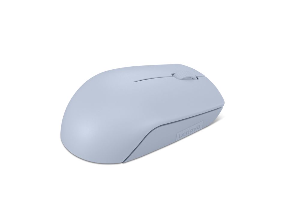 Lenovo 300 Wireless Compact Mouse Frost Blue, Tip: Standard, Rezolutie (dpi): 1000 dpi, Butoane/rotite, 3, Interfata mouse/ Tehnologie: Wireless, Interfata receiver, dongle USB 2.4GHz, Culoare: Albastru, Dimensiune (mm): 97.91 x 57.99 x 32.53 mm, Greutate: 52g, Garantie: 1 an_5