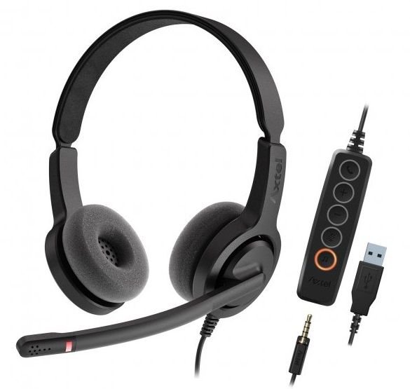 HEADSET BUSINESS STEREO USB-A/AXH-V28-35UCD AXTEL_1