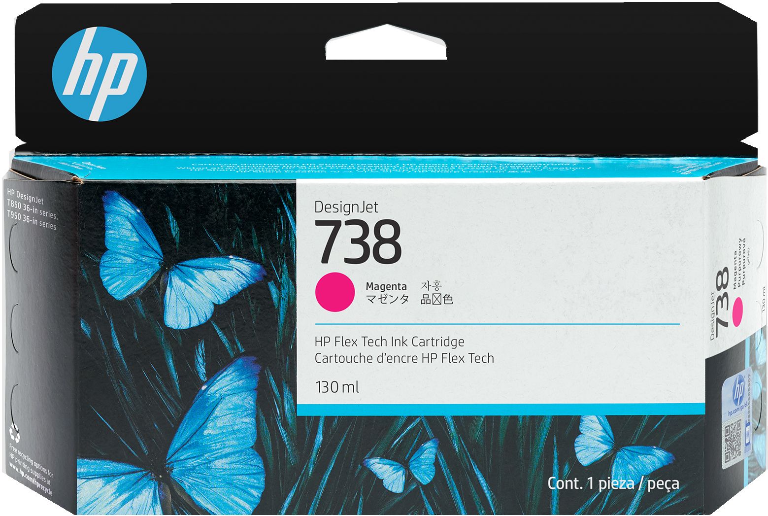 738 130-ML MAGENTA DESIGNJET/INK CARTRIDGE_1
