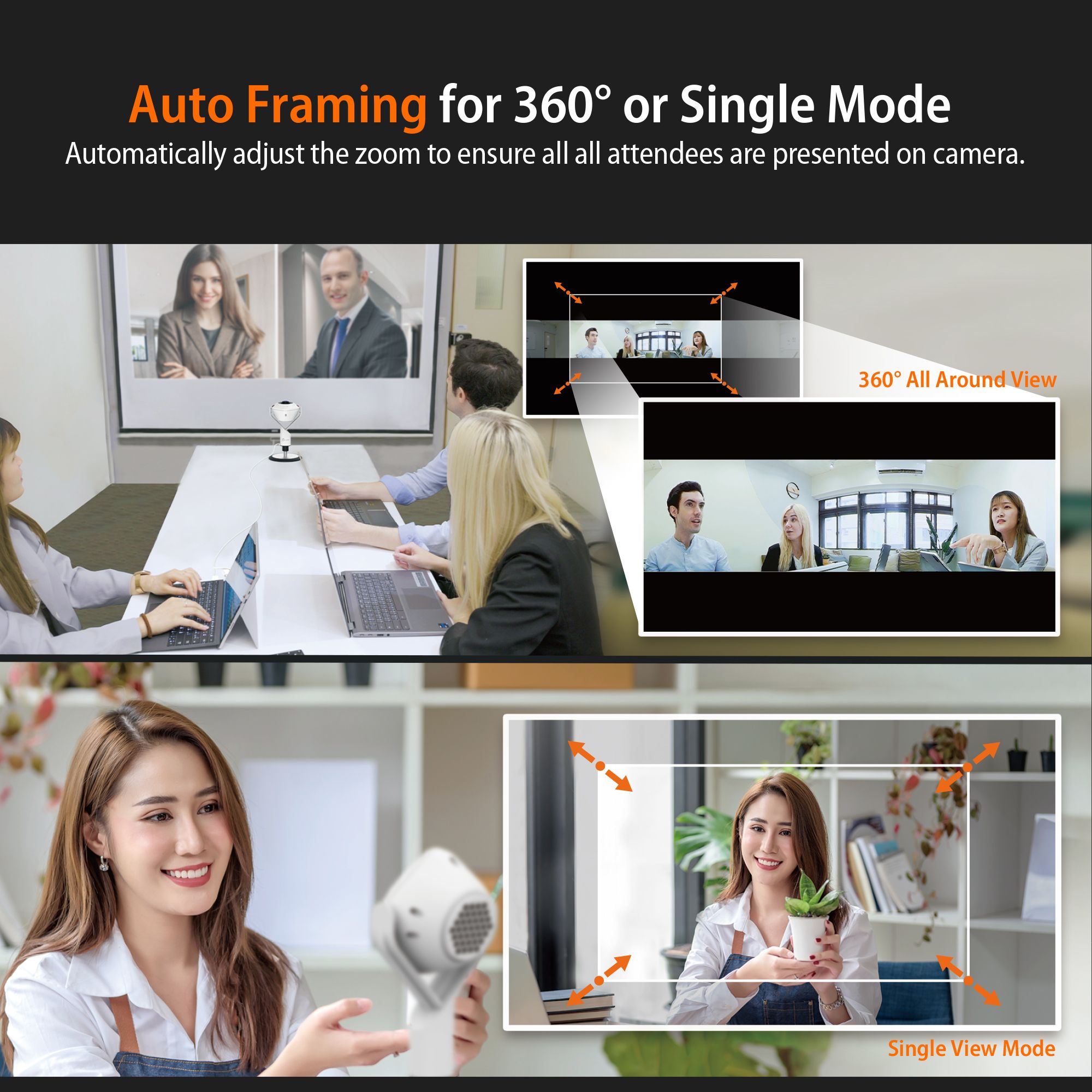 360 AI-POWERED WEBCAM WITH/SPEAKERPHONE_9