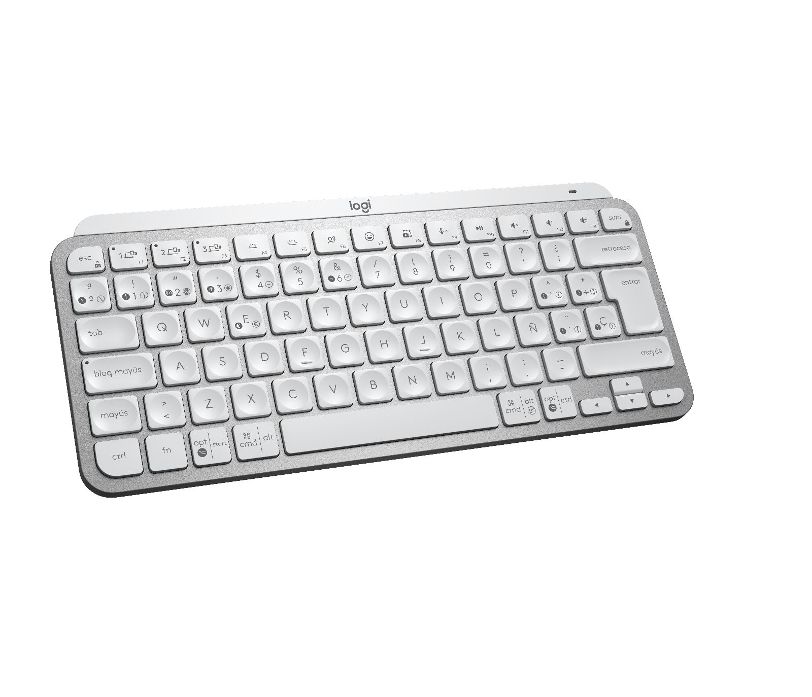 MXKEYS MINI WRLS ILLUMINATED KB/PALE GREY - ESP - MEDITER_2