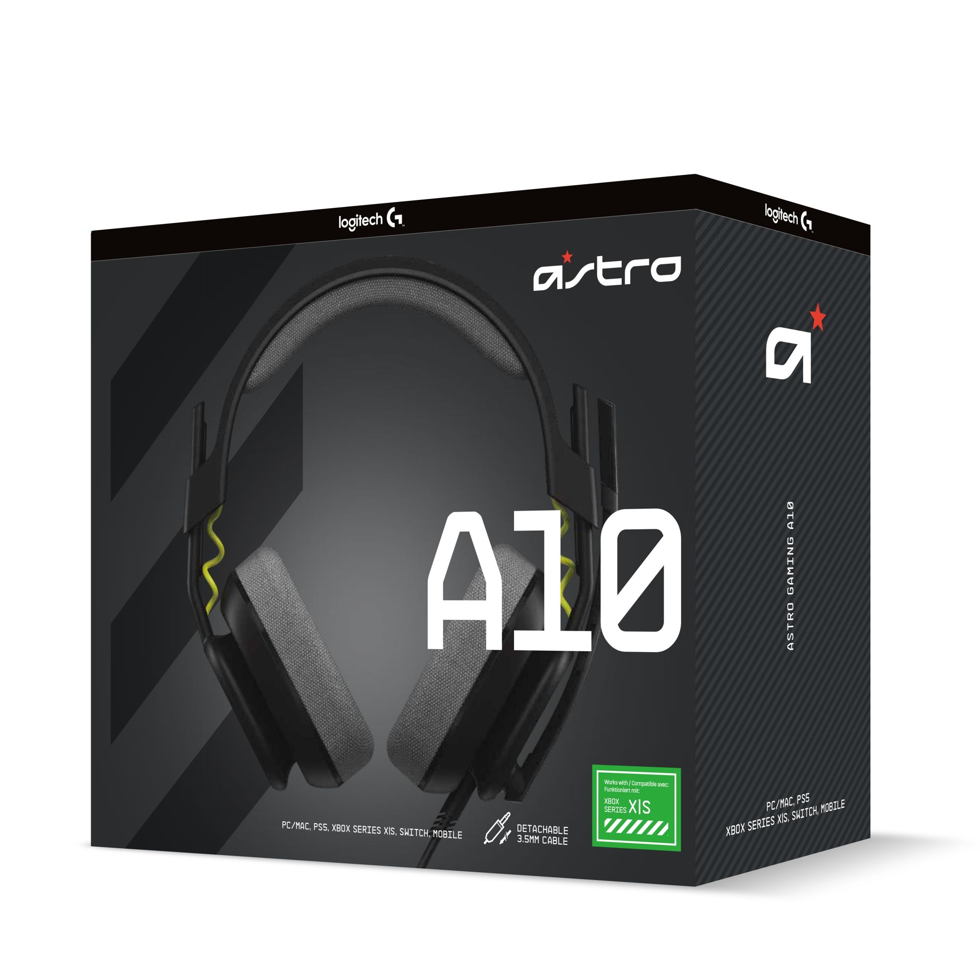 ASTRO A10 WIRED HEADSET/OVER-EAR/3.5MM - SALVAGE / BLACK_9