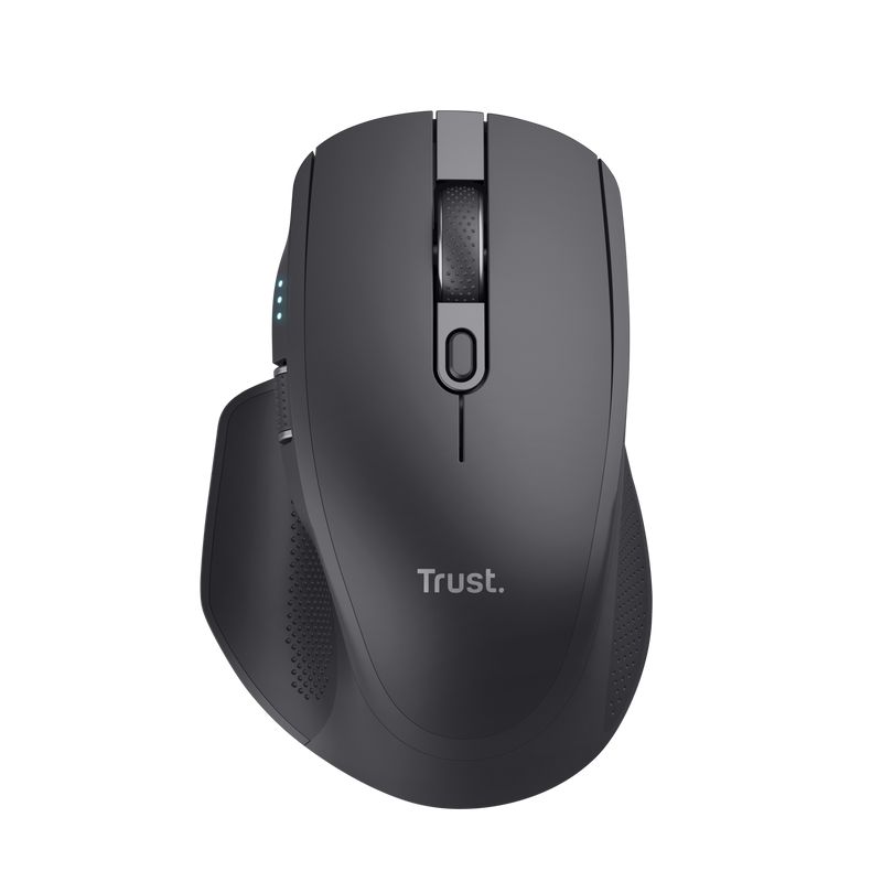 Mouse Trust Ozaa+, wireless RF 2.4GHz, bluetooth, conectivitate USB 1.1, 2.0, 3.0, rezolutie maxima 3200 DPI, negru_2