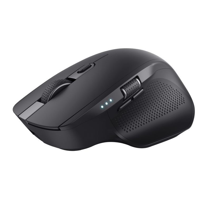 Mouse Trust Ozaa+, wireless RF 2.4GHz, bluetooth, conectivitate USB 1.1, 2.0, 3.0, rezolutie maxima 3200 DPI, negru_4