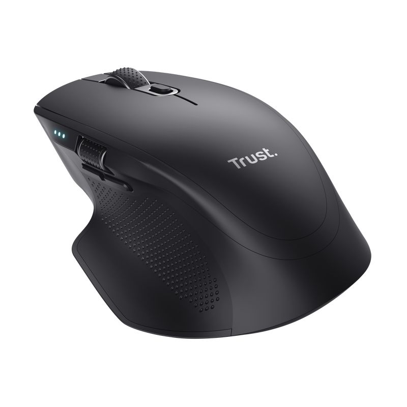 Mouse Trust Ozaa+, wireless RF 2.4GHz, bluetooth, conectivitate USB 1.1, 2.0, 3.0, rezolutie maxima 3200 DPI, negru_6