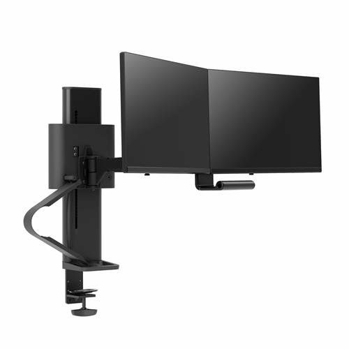 TRACE DUAL MONITORS PANEL/CLAMP MATTE BLACK_1
