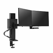 TRACE DUAL MONITORS PANEL/CLAMP MATTE BLACK_1