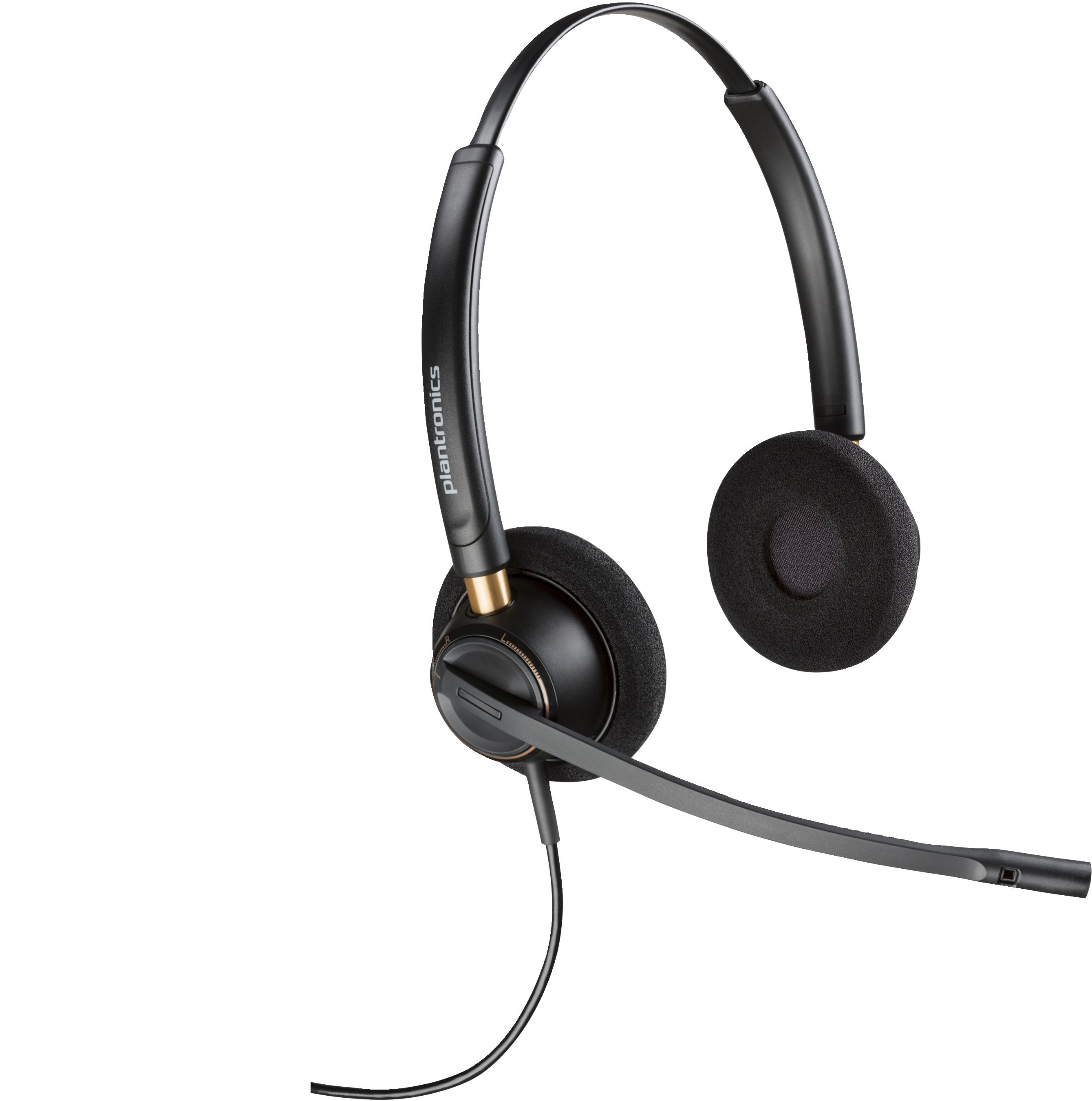 Poly EncorePro 520D with Quick Disconnect Binaural Digital Headset TAA_1