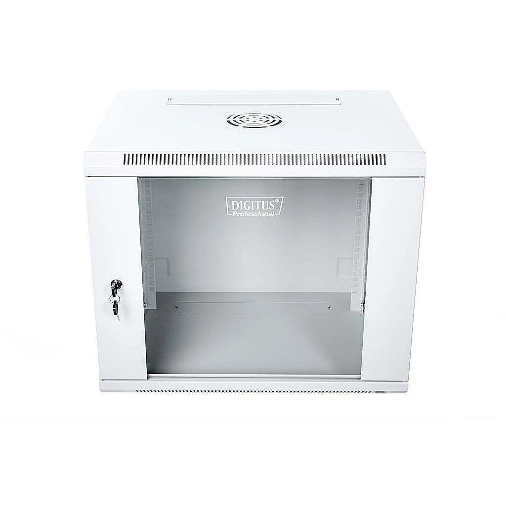 DIGITUS DN-W19 09U/450 DIGITUS Wallmount cabinet 9U, 600x450mm, grey RAL 7035_2
