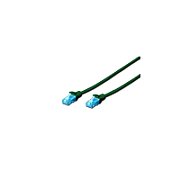 DIGITUS DK-1512-0025/G DIGITUS Premium CAT 5e UTP patch cable, Length 0.25m, Color green_1