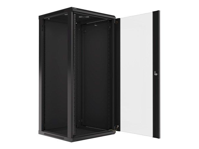 LANBERG WF01-6627-10B Lanberg wall-mounted rack 19 demounted flat pack 27U/600x600mm black_2