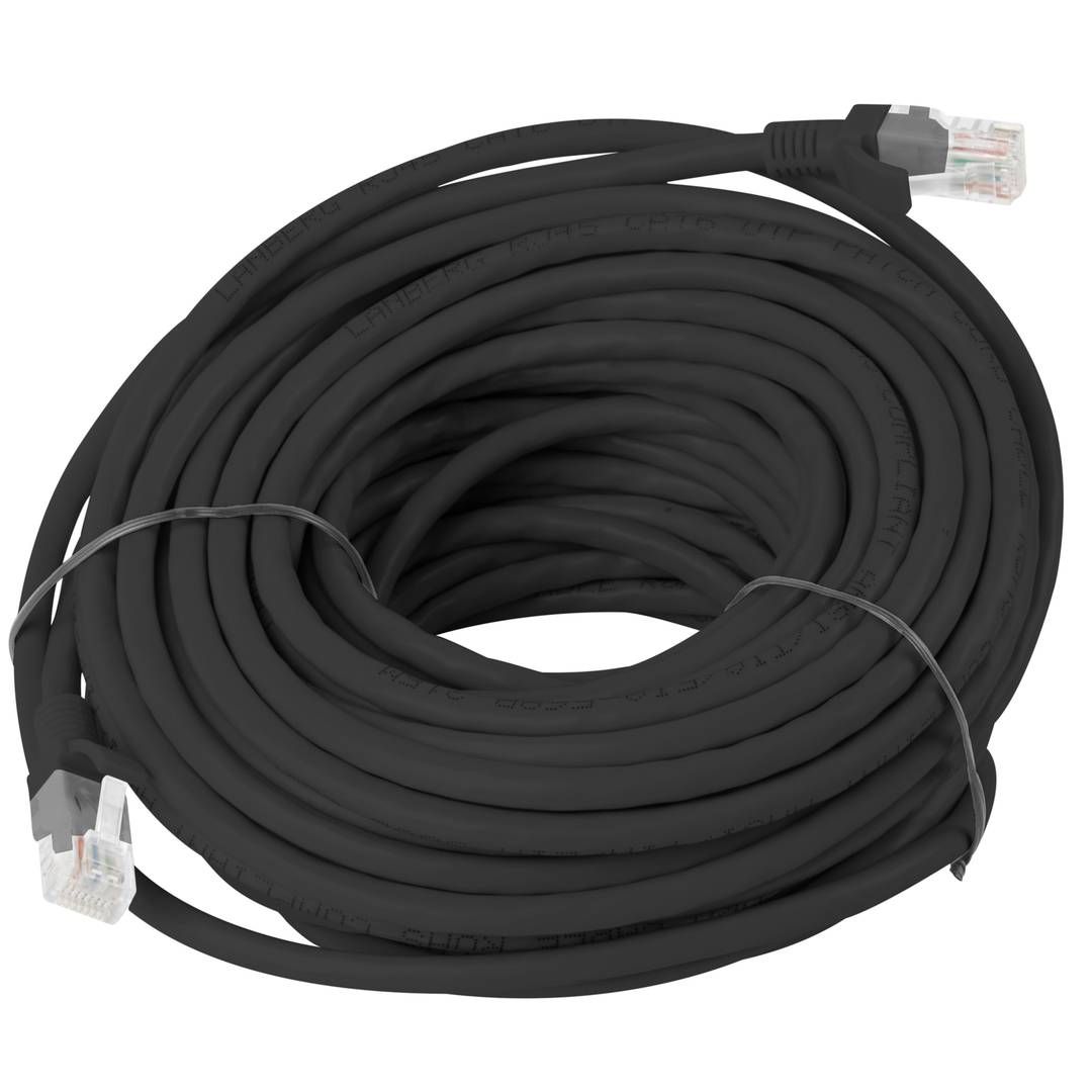 LANBERG PCU6-10CC-1500-BK Lanberg Patchcord RJ45 cat. 6 UTP 15m black_3