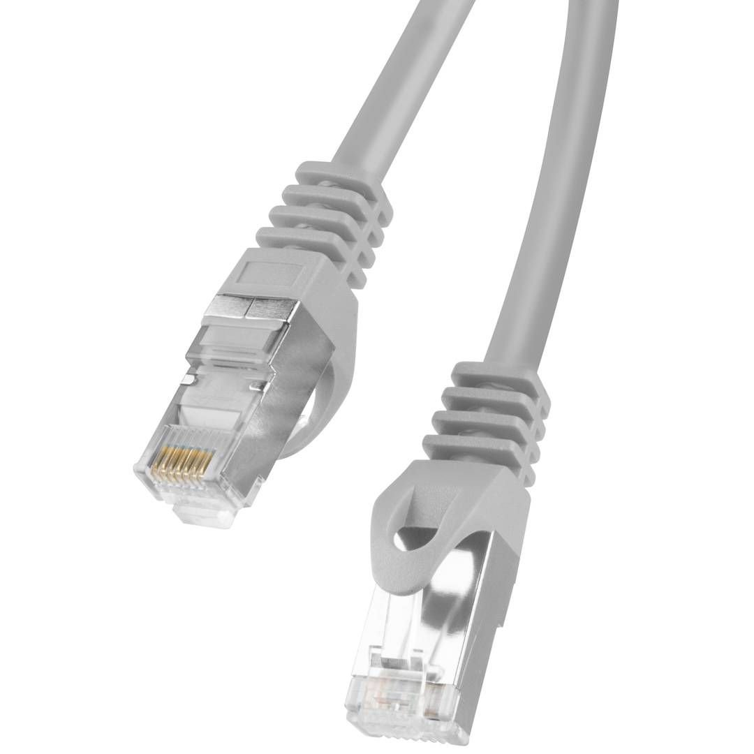 LANBERG PCF6-10CC-0300-S Lanberg Patchcord RJ45 cat.6 FTP 3m Grey_1