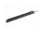 ARMAC M12/16/15/CZ Armac Surge Protection MULTI 12M/16A RACK 19 (12 outlets) 1.5m black_1