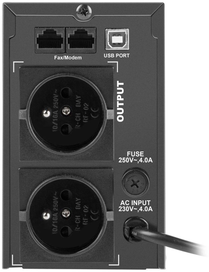 ARMAC O/850E/LCD Armac UPS OFFICE Line-Interactive 850E LCD 2x 230V PL OUT, USB_2