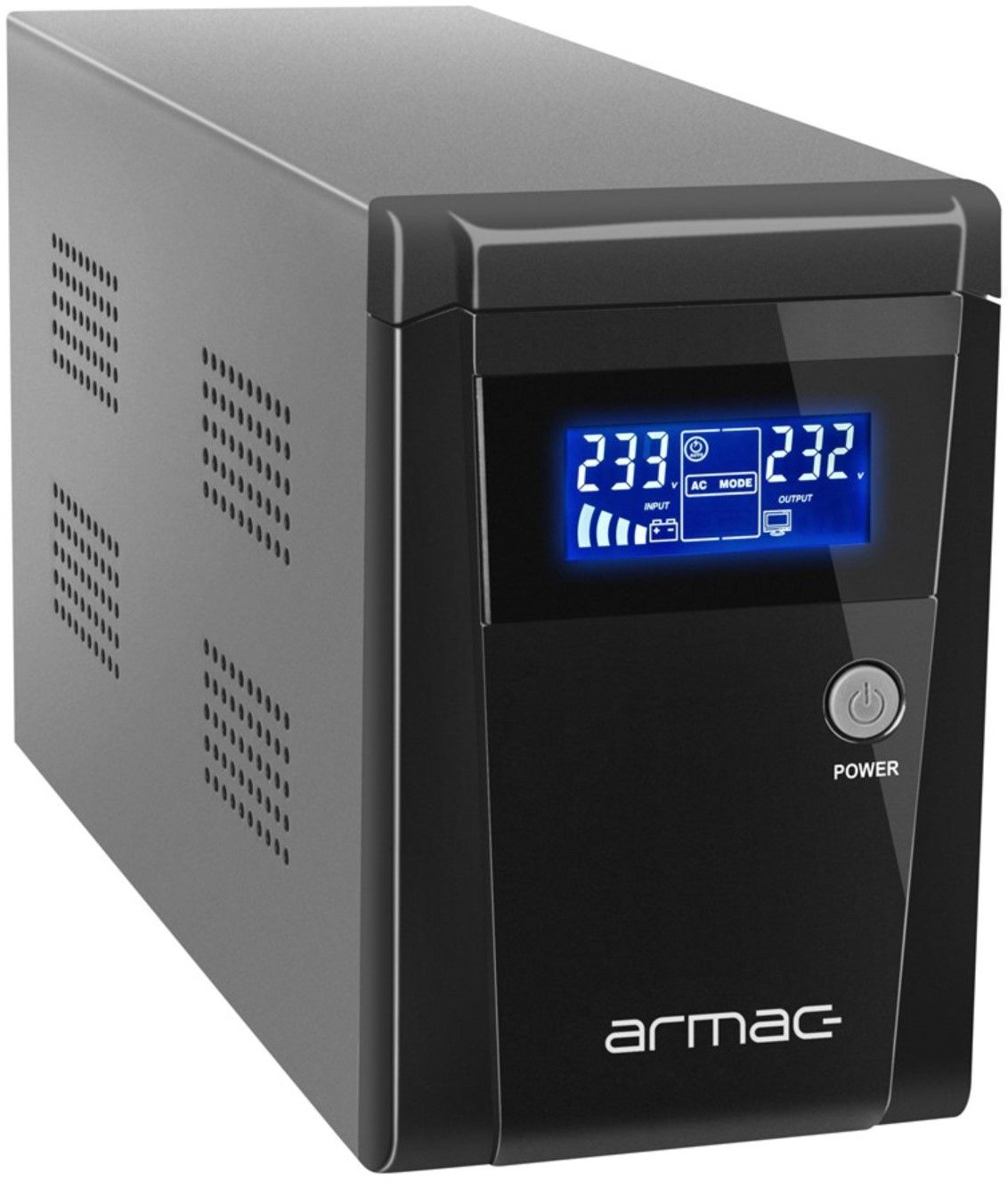 ARMAC O/1000E/LCD Armac UPS OFFICE Line-Interactive 1000E LCD 3x 230V PL OUT, USB_1