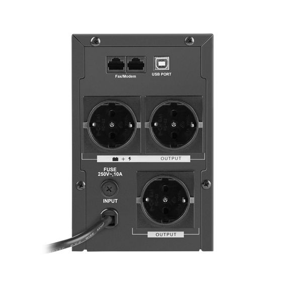 ARMAC O/1000F/LCD Armac UPS OFFICE Line-Interactive 1000F LCD 3x SCHUKO 230V OUT, USB_3