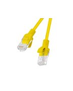LANBERG PCU5-20CC-0050-Y Lanberg Patchcord RJ45 cat. 5e UTP 0.5m Yellow, 10-Pack_1