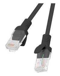 LANBERG PCU5-20CC-0100-BK Lanberg Patchcord RJ45 cat. 5e UTP 1m black, 10-Pack_1