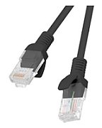 LANBERG PCU5-20CC-0100-BK Lanberg Patchcord RJ45 cat. 5e UTP 1m black, 10-Pack_1