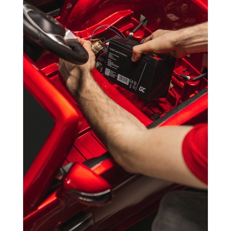 Green Cell AGM VRLA 4V 4Ah maintenance-free battery for the alarm system, cash register, toys_7