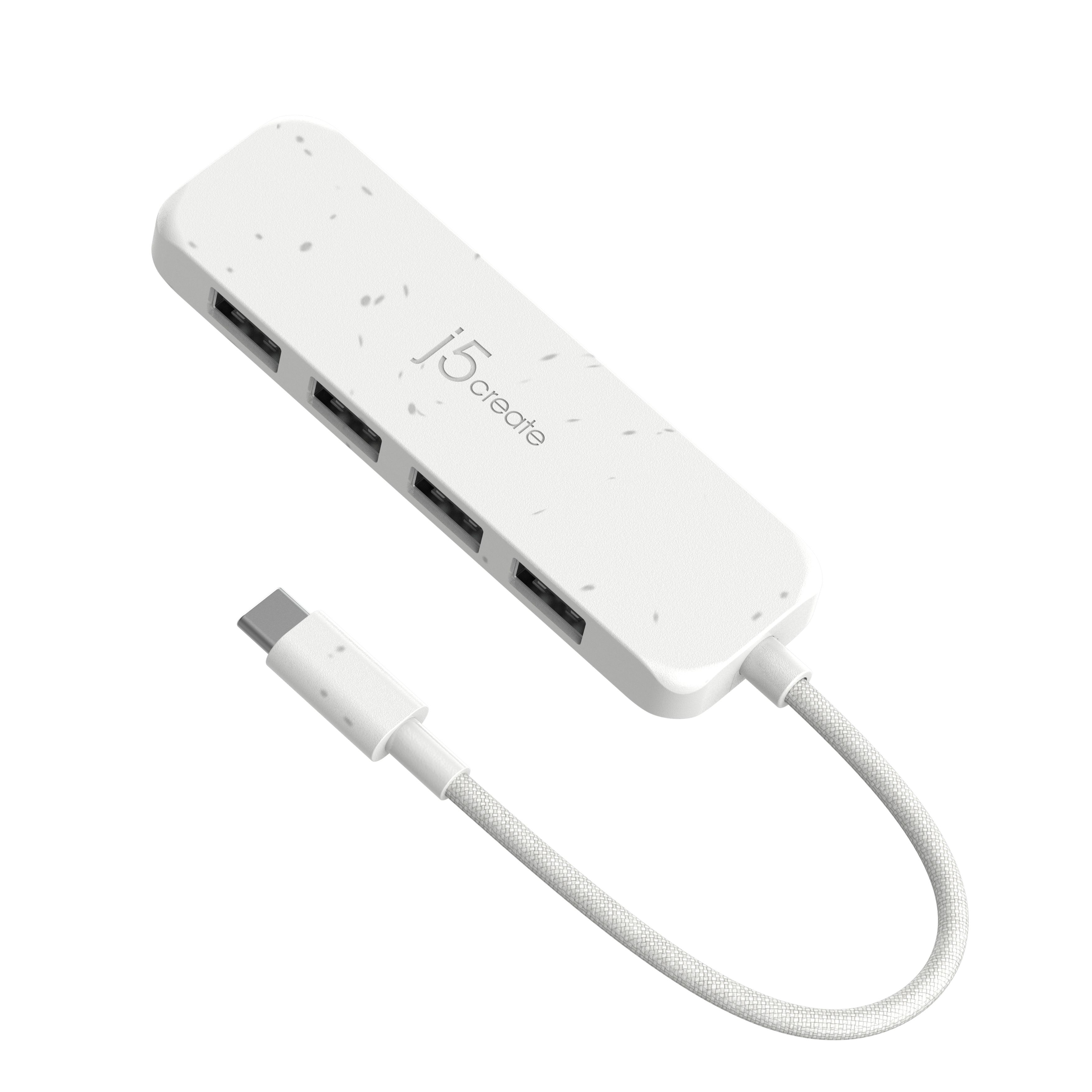 ECO-FRIENDLY USB-C TO 4-PORT/TYPE-A GEN 2 HUB_3