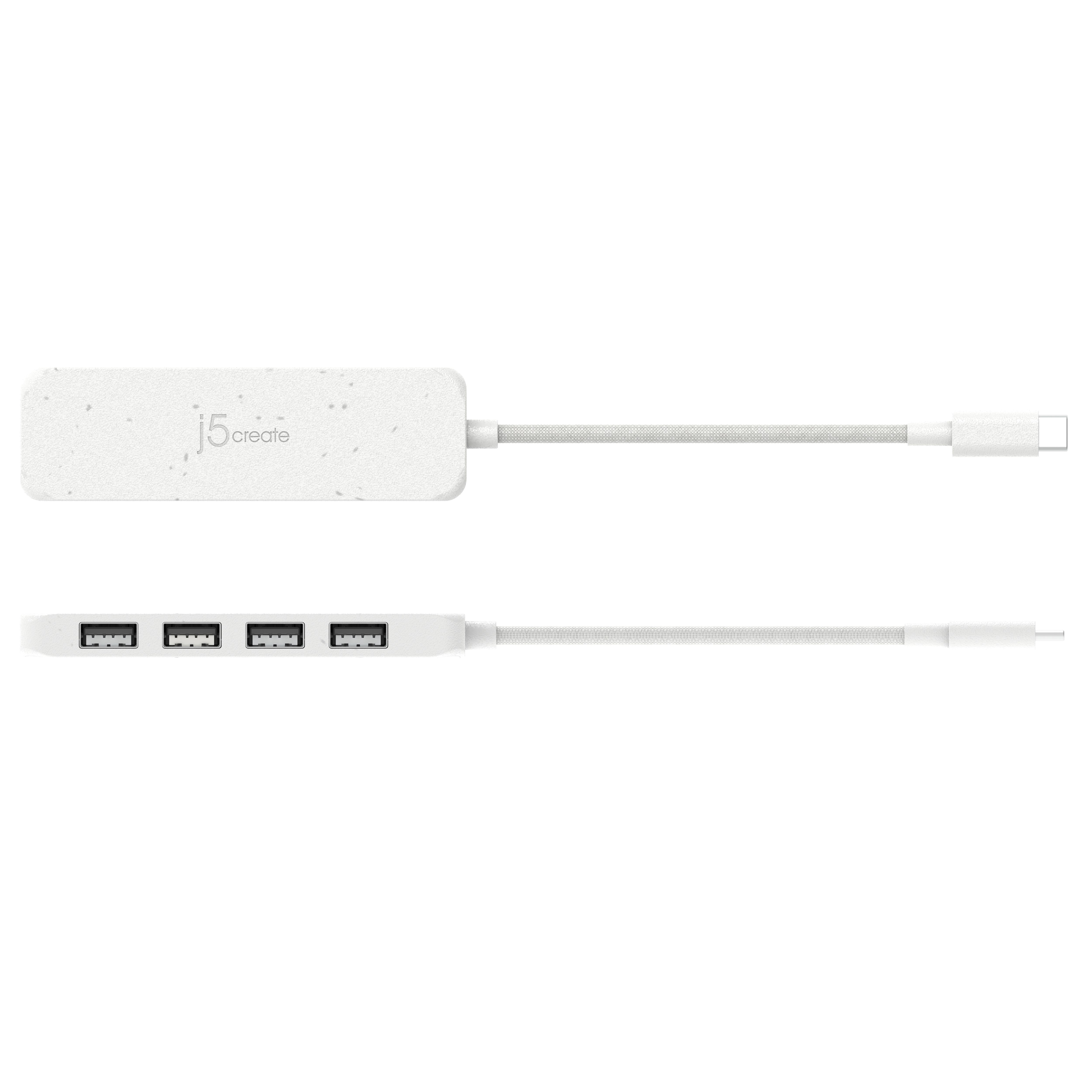 ECO-FRIENDLY USB-C TO 4-PORT/TYPE-A GEN 2 HUB_4