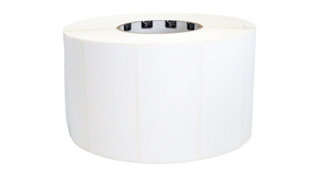 LAB-RL-TT-SYN, 0.98 X 0.61IN (25 X 15.5MM); PRINTABLE WHITE PET, 3IN (76MM) CORE, 100/ROLL, RFID_1