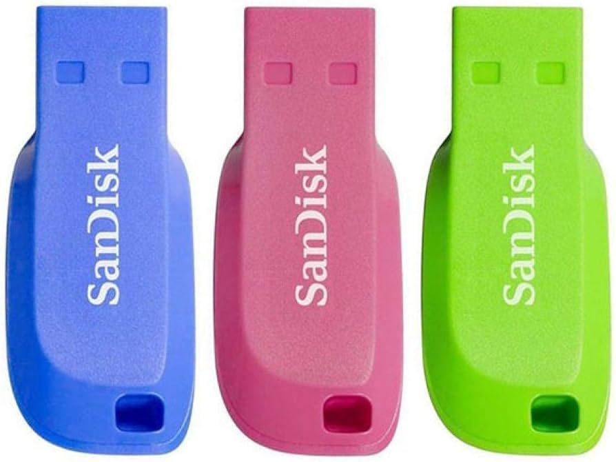 SANDISK CRUZER BLADE USB/FLASH DRIVE 3-PACK - 32GB_2