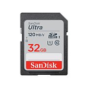SANDISK ULTRA 32GB SDHC MEMORY/CARD 120MB/S 3-PACK_1