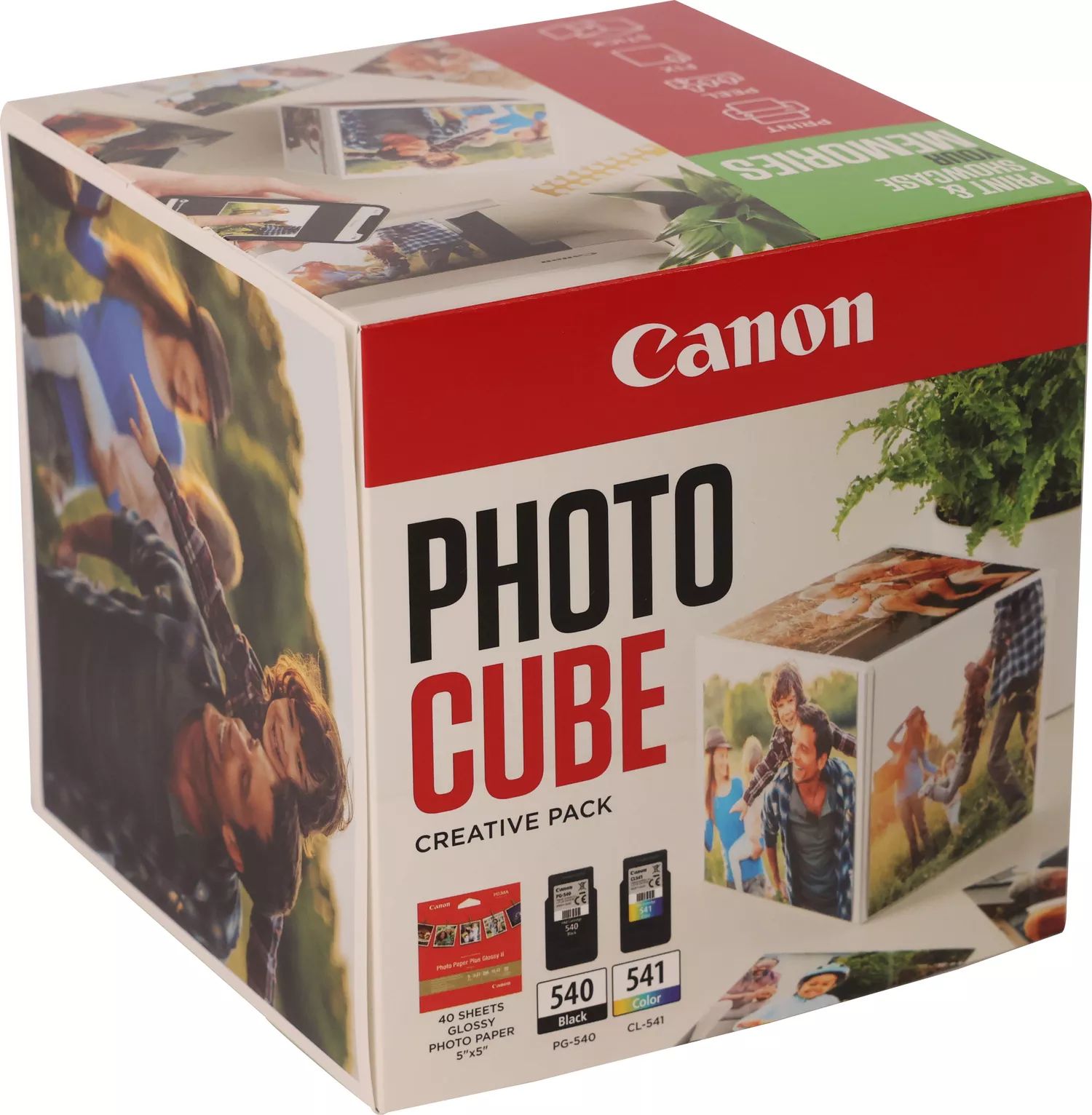 PG-540/CL-541 PHOTO CUBE/CREATIVE PACK WHITE GREEN (5X5 P_1
