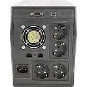 DIGITUS DN-170067 DIGITUS UPS Line-Ineractive LED 2000VA/1200W 2x12V/9Ah AVR 4xSCH. USB RS232 RJ45_2