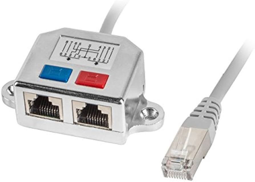 LANBERG AD-0026-S Lanberg Lan Splitter RJ45/2x RJ45 FTP_1