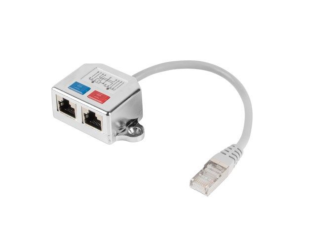 LANBERG AD-0026-S Lanberg Lan Splitter RJ45/2x RJ45 FTP_3