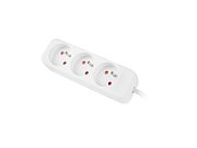 LANBERG PS0-03E-0150-W Lanberg 1.5M White 3X 230V Lanter EXTENSION PL. CABLE FROM FULL COPPER_2