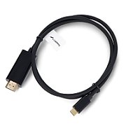 LANBERG CA-HDMI-21CU-0010-BK Lanberg cable HDMI M/M V2.0 1M Black Flat_1