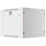 LANBERG Wall mount cabinet 19inch 9U 600x600 steel doors grey flat pack_1